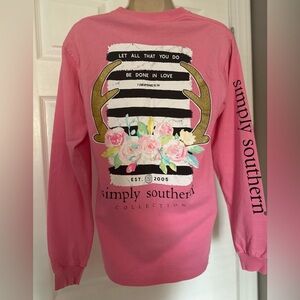 Simply Southern L/S Tee Small